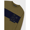 Boy T-Shirt with Pocket, Green - T-Shirts - 2