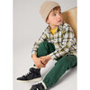 Boy Skater Pants, Green - Pants - 3