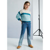 Gardient Jeans For Teenage Girls, Blue - Jeans - 5