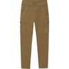 Boy Cargo Pants, Beige - Pants - 1 - thumbnail