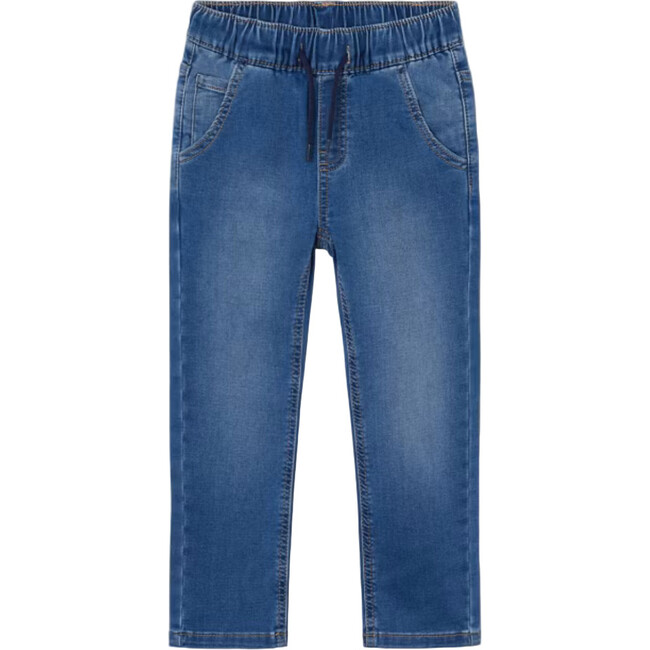 Boy Jogger Style Jeans, Blue