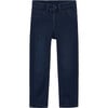 Boy Loose Fitting Trousers, Blue - Pants - 1 - thumbnail