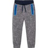 Boy Joggers, Grey - Sweatpants - 1 - thumbnail