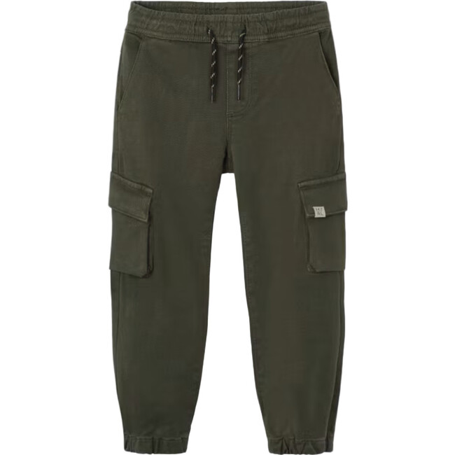 Boy Cargo Pants, Green
