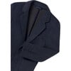 Boy Formal Blazer, Navy - Blazers & Sport Coats - 2 - thumbnail