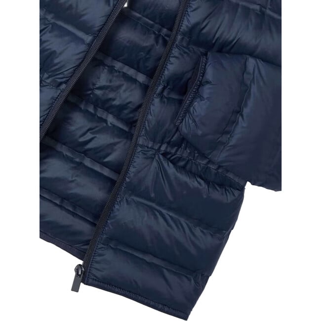 Boy Lightweight Jacket, Navy - Jackets - 2