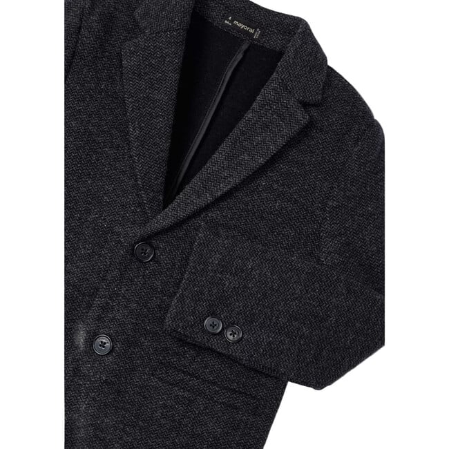 Boy Formal Blazer, Black - Blazers & Sport Coats - 2