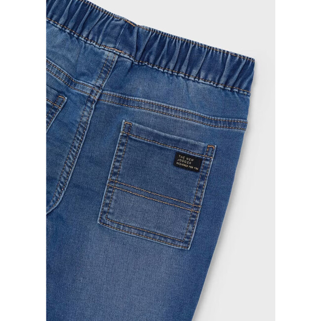 Boy Jogger Style Jeans, Blue