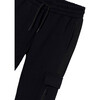 Boy Contrast Joggers, Black - Sweatpants - 3 - thumbnail