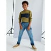 Boy Denim Cargos, Blue - Jeans - 3 - thumbnail