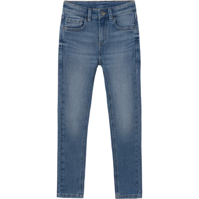 Boy Basic Fitted Jeans, Blue