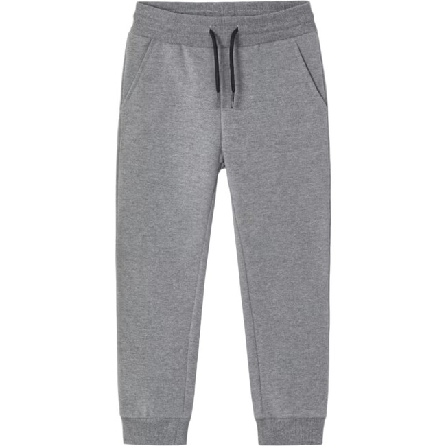 Boy Basic Tracksuit Bottoms, Grey
