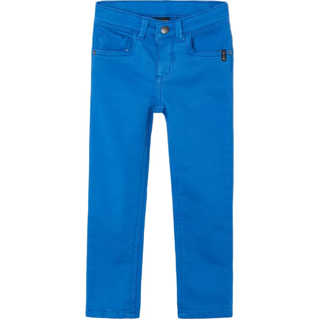 Boy Slim Fit Pants, Blue
