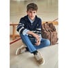 Boy Fitted Jeans, Blue - Jeans - 3 - thumbnail