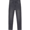 Boy Slim Fit Jeans, Grey - Jeans - 1 - thumbnail