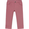 Baby Basic Trousers, Pink - Pants - 1 - thumbnail