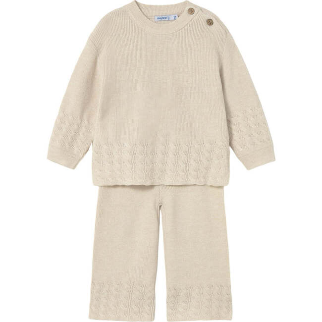 Baby Knit Set, Beige