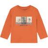 Baby Interactive Lenticular T-Shirt, Orange - T-Shirts - 1 - thumbnail