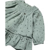 Baby Fleck Dress, Green - Dresses - 2