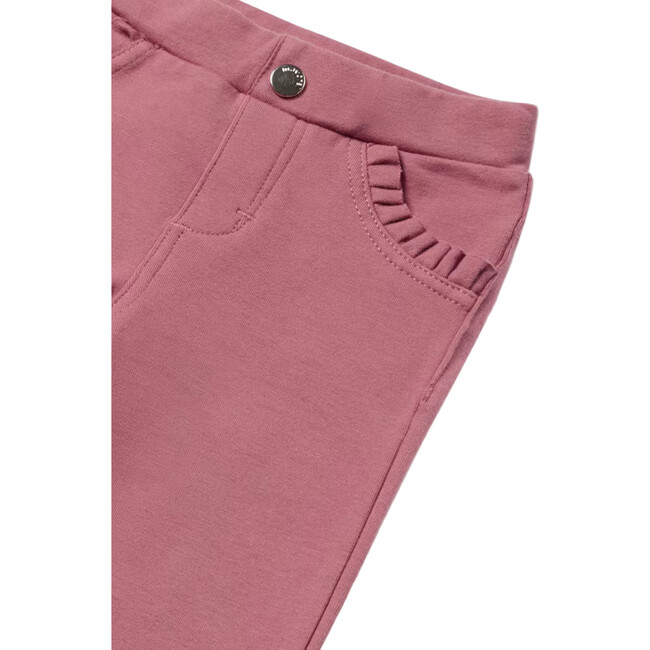 Baby Basic Trousers, Pink - Pants - 2