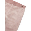 Baby Basic Velvet Leggings, Pink - Leggings - 2