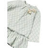 Baby Jacquard Dress, Blue - Dresses - 2