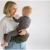 Tushbaby Hip Seat Carrier, Olive - Carriers - 2 - thumbnail