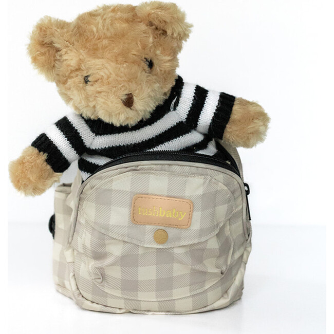 Toy Tushbaby Doll Carrier, Gingham