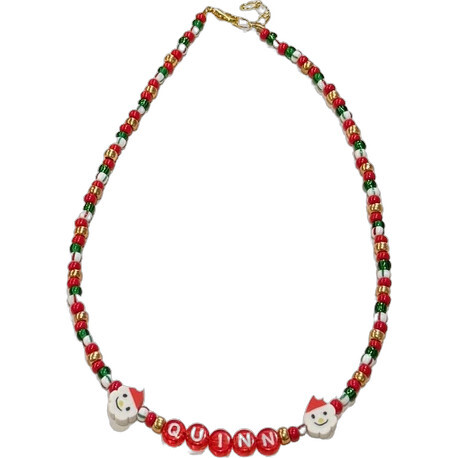 Santa Christmas Necklace