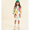 Cotton Sweatshirt, Spores of Fortune in Multi Color - Sweatshirts - 3 - thumbnail