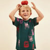 Cotton T-Shirt, Don Pomodoro in Dark Green - T-Shirts - 1 - thumbnail