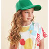 Girls' Cotton Dress, Spores of Fortune in Multi Color - Dresses - 3 - thumbnail