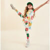 Girls' Cotton Dress, Spores of Fortune in Multi Color - Dresses - 4 - thumbnail