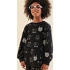 Cotton Sweatshirt, The Sheep in Boots Black - Sweatshirts - 1 - thumbnail