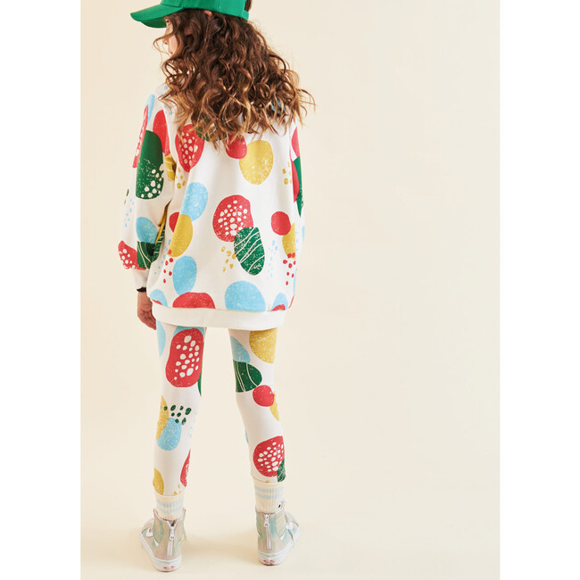 Cotton Leggings, Spores of Fortune in Multi Color - Leggings - 2