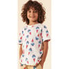 Cotton T-Shirt, Lucky Gnome in Multi Color - T-Shirts - 1 - thumbnail