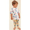 Cotton T-Shirt, Lucky Gnome in Multi Color - T-Shirts - 2 - thumbnail