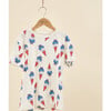 Cotton T-Shirt, Lucky Gnome in Multi Color - T-Shirts - 3 - thumbnail