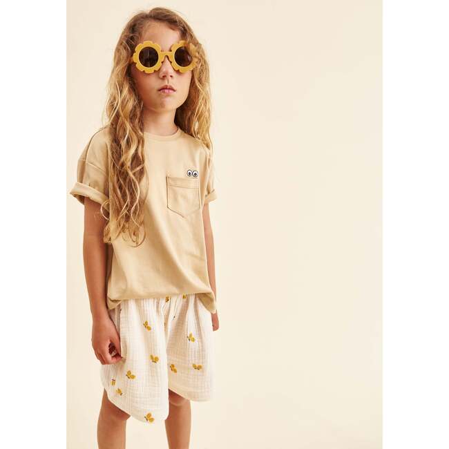 Cotton T-Shirt, Basicool Baby Sand in Beige