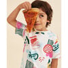 Cotton T-Shirt, Ciao Bella in Cream - T-Shirts - 2 - thumbnail