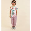 Cotton T-Shirt, Ciao Bella in Cream - T-Shirts - 3 - thumbnail