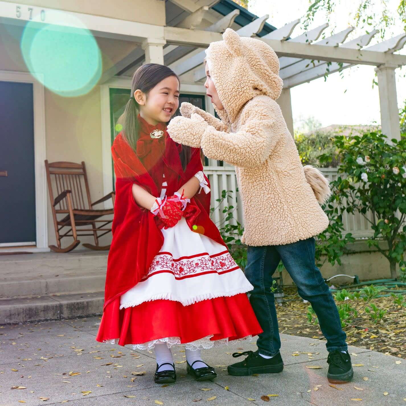 chinese dress ladies Captivating Miss Red Riding Hood Costume - Little Red Riding Hood