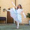 A Leading Role Cinderella and Sleeping Beauty Premium Reversible Child Skirt with Gloves - Costumes - 1 - thumbnail