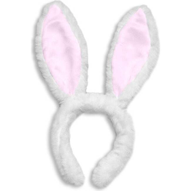 A Leading Role Child White Bunny Headband - Headbands - 1