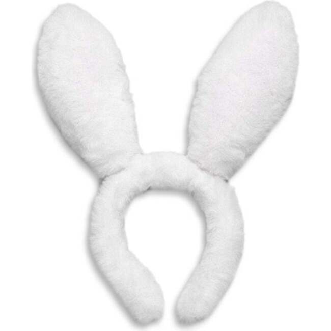 A Leading Role Child White Bunny Headband - Headbands - 2
