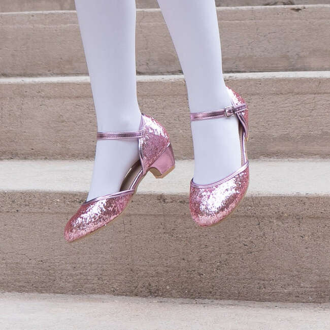 A Leading Role Premium Pink Sparkle Heels - Costume Accessories - 1