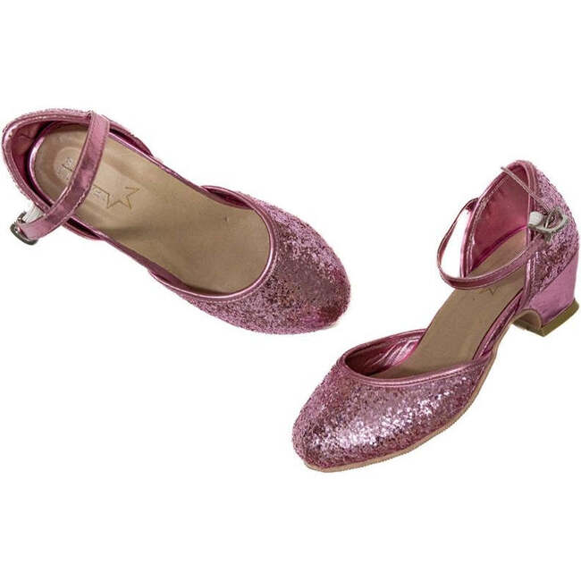A Leading Role Premium Pink Sparkle Heels - Costume Accessories - 2