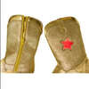 A Leading Role Premium Gold Sparkle Boots - Costume Accessories - 3
