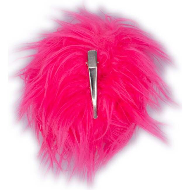 A Leading Role Pink Glow Bunny Tail Clip On - Role Play Toys - 2