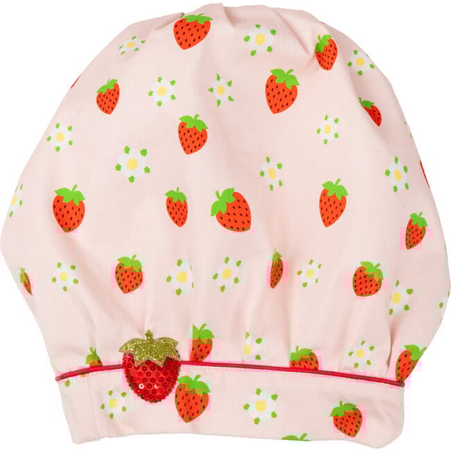 A Leading Role x Strawberry Shortcake Premium Adult Tall Chef Hat
